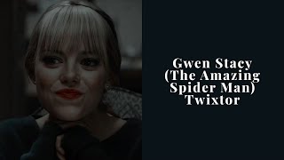 Gwen Stacy The Amazing SpiderMan Twixtor Scenepack [upl. by Drolet]