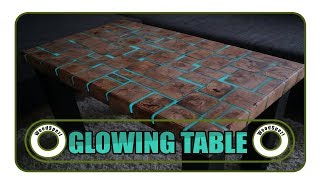 Glowing Table  Leuchtender Tisch DIY [upl. by Sivlek853]