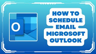 Microsoft Outlook How To Schedule Email  Outlook Tips amp Tricks [upl. by Juli]