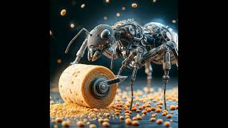 CloseUp of a Robotic Ant  AI Generated Images aiart [upl. by Hoye87]