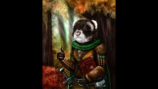 Farah the Ferret ThiefSpeedpaint [upl. by Snoddy]