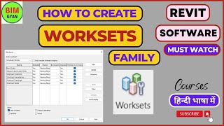 how to create workset in revit bimgyan bim dynamo navisworks structure architecture [upl. by Arahset]