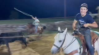 October 2nd Team Roping Practice [upl. by Feenah]