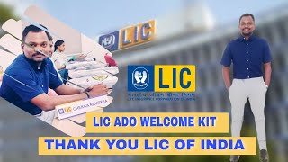 LIC ADO Welcome Kit 😎🥳 [upl. by Ajup920]