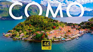 Milan amp Lake Como Italy 🇮🇹 in 4K Ultra HD  Drone Video [upl. by Hoon]