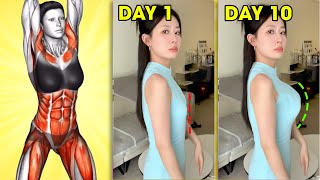 🔥 9 Best Exercises To Increase Breast Size ➜ Improve Breast Size In 10 Days ➜ Do This Every Day [upl. by Faxan]