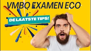 VMBO EXAMEN ECONOMIE 2024 De laatste voorbereidingen cse examen economie les docent examens [upl. by Glanti]