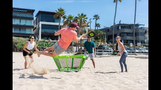 PaddleSmash  Pickleball meets Spikeball [upl. by Aicillyhp]