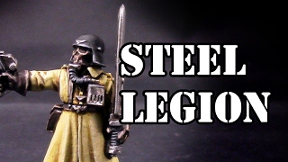 How to paint Steel Legion Imperial Guard [upl. by Eelreveb]