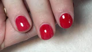 CND Shellac Luxe Application [upl. by Blockus]