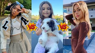 Ivanita Lomeli Vs Khalani Simon Lani Love Vs Elle McBroom The ACE Family Lifestyle Comparison [upl. by Thielen]