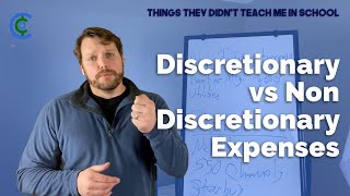 Discretionary vs NonDiscretionary Expenses [upl. by Johiah]