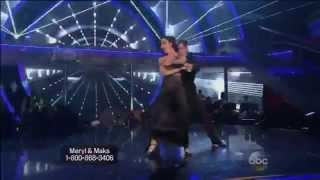 Meryl and Maks  Tango  WK 6  DWTS8 [upl. by Lempres]