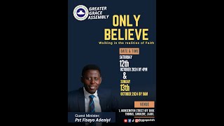 FAITH CONFERENCEONLY BELIEVE PST FISAYO ADENIYI [upl. by Nanete501]