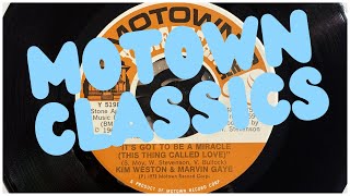 Classic Soul Motown 45 Vinyl Kim Weston amp Marvin Gaye Its Got To Be A Miracle Vintage 70s music [upl. by Gabler]