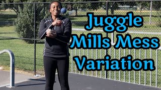 How to Juggle Rubensteins Revenge  Mills Mess Variation  IntermediateAdvanced Juggling Tutorial [upl. by Kareem]