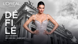 Le Défilé L’Oréal Paris 2024 Paris Fashion Week [upl. by Siram156]