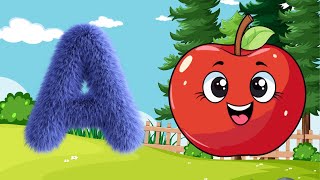 Alphabet Song with Two Words for Each Letter  ABC Phonics Song with Sounds for Children [upl. by Flo]