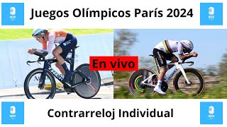 🔴🚴 Ciclismo Contrarreloj Individual  JJOO París 2024  reacción en vivo por Crisfut Radio 🔴🚴 [upl. by Presber]