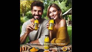 Iklan produk minuman herbal kunyit [upl. by Nihhi]