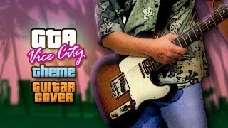 Vice City Theme Guitar Cover [upl. by Aneleasor]