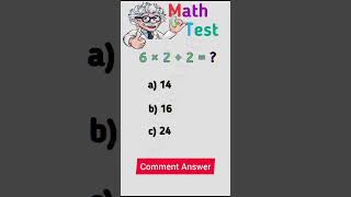 Math Test 👇 maths [upl. by Epolulot]