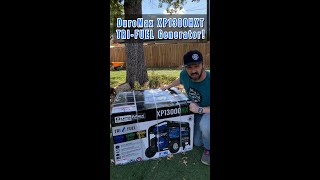 DuroMax Tri Fuel Generator XP13000HXT Unboxing amp Overview [upl. by Ailey]