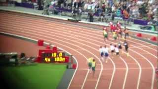 London 2012 4x100m Relay Final World Record [upl. by Ecneitap]