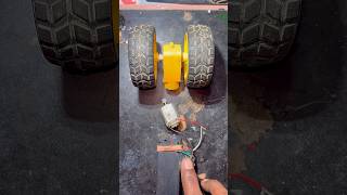 How to works bo gear Dc motor with wheels [upl. by Kerat]