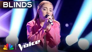 SixteenYearOld with Angelic Voice Sings Duncan Laurences quotArcadequot  The Voice Blind Auditions [upl. by Arlan218]