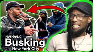 Harry Macks MindBlowing Freestyle in New York City  Reaction Video [upl. by Fia107]