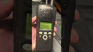 Motorola Talk Permit Tone motorola radioprogram xts [upl. by Elokin]