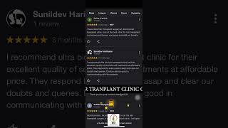 Reached 500  Google Reviews  Ultra Bio Hair Transplant Clinic [upl. by Yvonne]