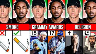 Comparison Eminem VS Kendrick Lamar [upl. by Mccandless856]