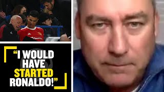 quotID HAVE STARTED RONALDOquot🤦‍♂️ René Meulensteen disagreed with Carricks decision to sub Ronaldo [upl. by Ahsinroc]