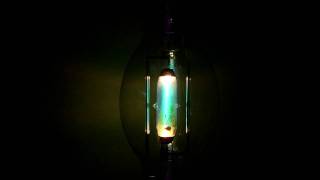 Dysprosium lamp Tesla RVID 400W selfstartedavi [upl. by Magdala739]