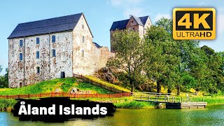 4K Åland Islands Walking Tour  With Beautiful Music [upl. by Rellim]