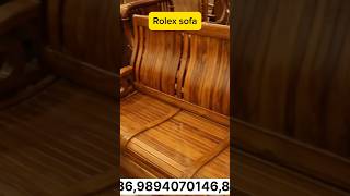 Rolex sofa premium designs teak wood sorts reels woodensofa [upl. by Tdnerb]