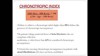 Chronotropic index and heart rate reserve  Dr Akif Baig [upl. by Adnelg]