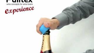 Silicone Champagne Stopper  Pulltex [upl. by Ainimre]