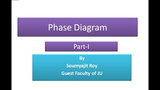 Lecture on Phase Diagram Part 1 [upl. by Benkley523]