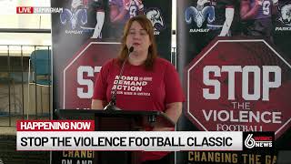 Stop the Violence Football Classic [upl. by Ettelracs]