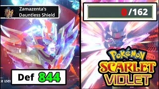 Zamazenta Literally Takes No Damage Pokemon ScarletViolet VGC Rental Team [upl. by Ealasaid]