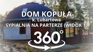 Dom Kopuła k Lubartowa  Sypialnia Na Parterze widok 1 [upl. by Arratahs]