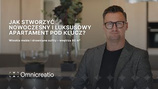 Apartament w nowoczesnym stylu  Projekt i realizacja pod klucz wnętrza apartamentu 90 m2 [upl. by Sholley]