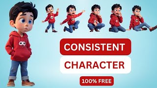 Create Consistent Characters for FREE NO Dalle3 NO Midjourney AI NO Leonardo AI [upl. by Onyx]