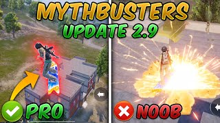 Top 10 MythBusters quotFrozen Kingdomquot Update 29 PUBG Mobile amp BGMI Tips amp Tricks Myths 28 [upl. by Ger510]