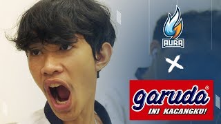 GARUDA “INI KACANGKU” SEBAGAI SPONSOR AURA [upl. by Pauletta]