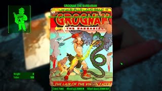 Grognak The Barbarian Magazine  Hyde Park  Fallout 4 [upl. by Noret]