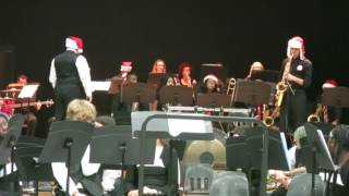 Oakleaf High School Holiday Concert 2016 Jazz Band quotDeck the Hallsquot arr Clark [upl. by Daahsar692]